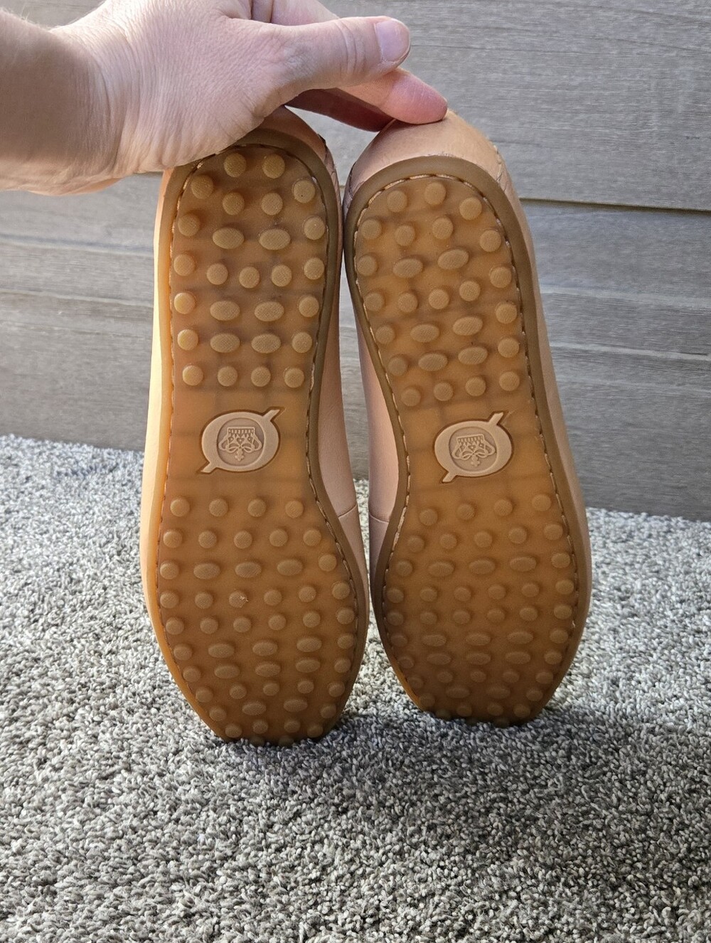 Born Finley Tan Leather Penny Loafers NEW size 10 - Picture 7 of 10